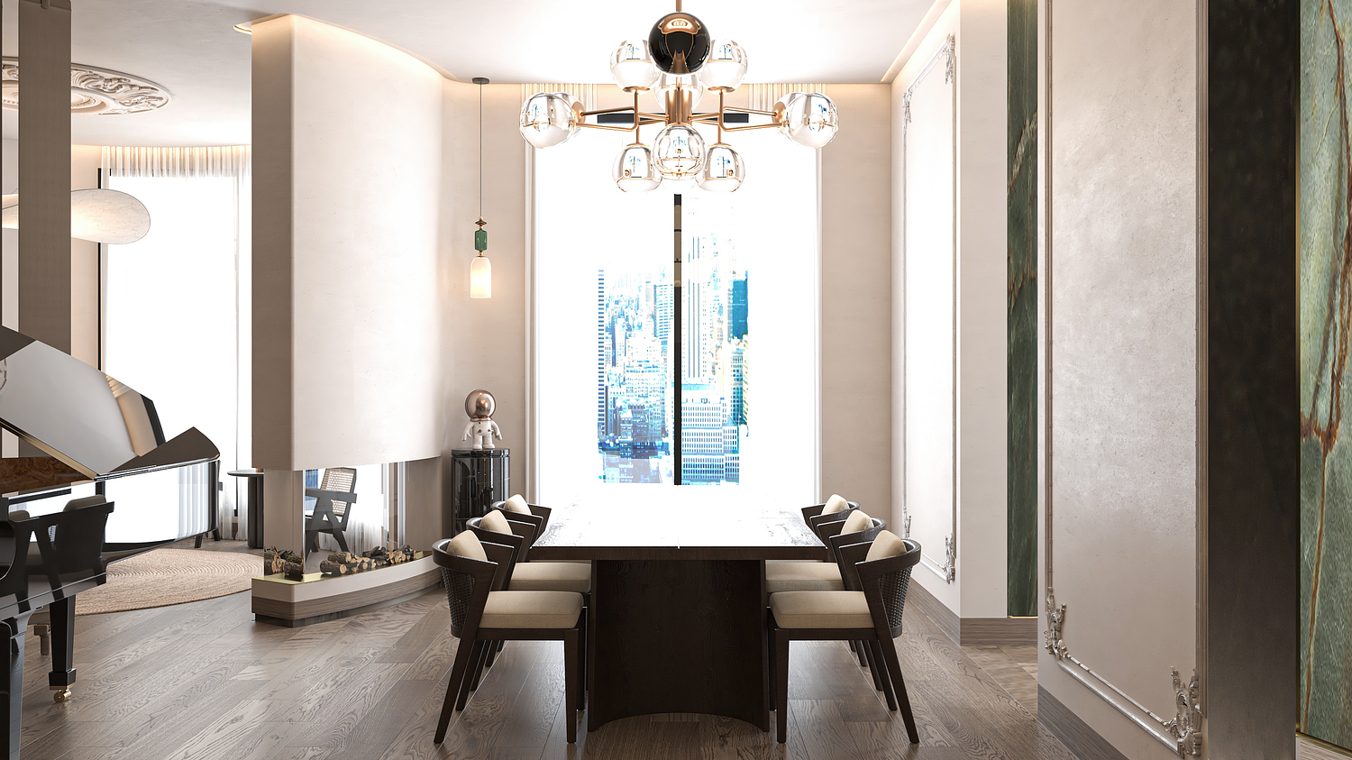 Villa interior design